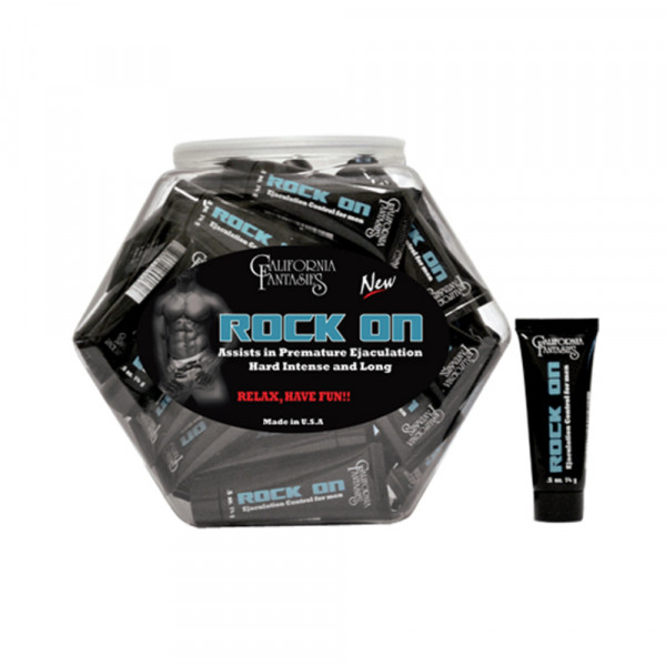 Rock On Ejaculation Control 0.5oz Tubes (bowl Of 36)
