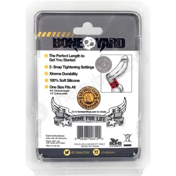 Boneyard Silicone Adjustable Ball Stretcher Strap