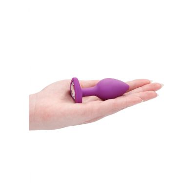 Diamond Heart Butt Plug Regular Purple Cat Tail Butt Plug