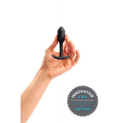 B Vibe Weighted Silicone 3 4 Snug Butt Plug 1 55g