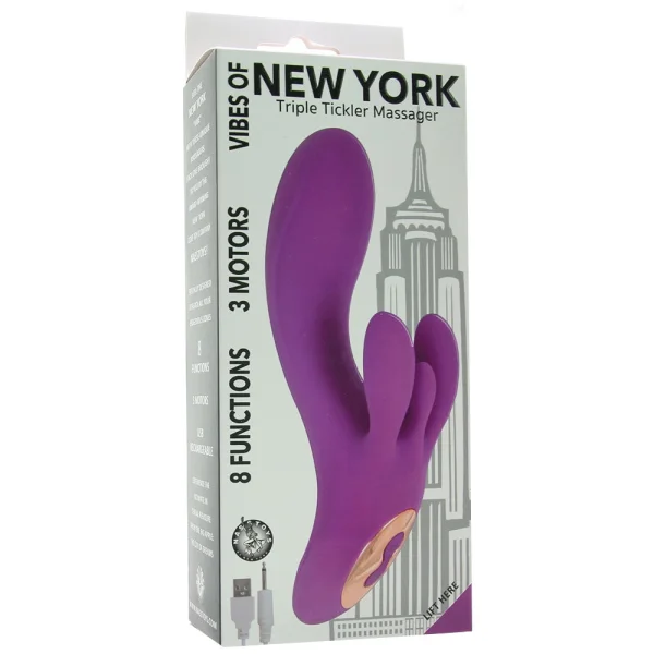 Vibes Of New York Triple Tickler Massager