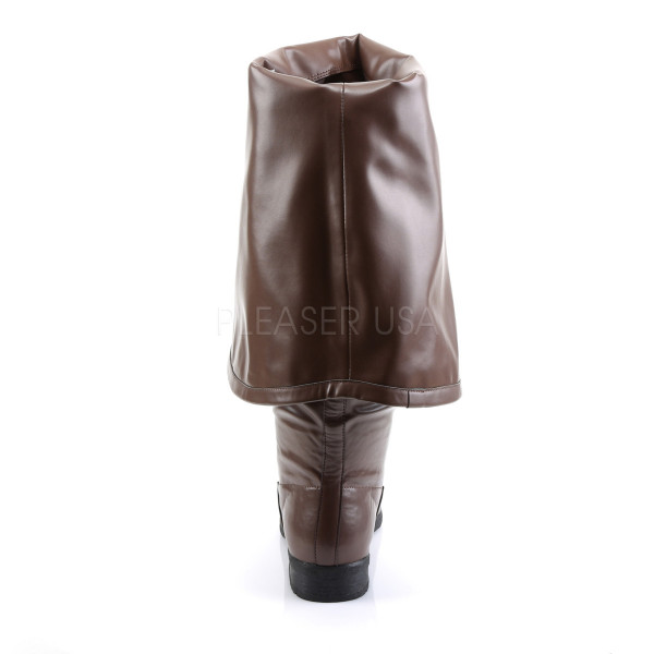 MAVERICK-2045 - Men\'s 1 1/2"Brown Pirate BT W/ 11" Bell Cuff — image 4 of 4
