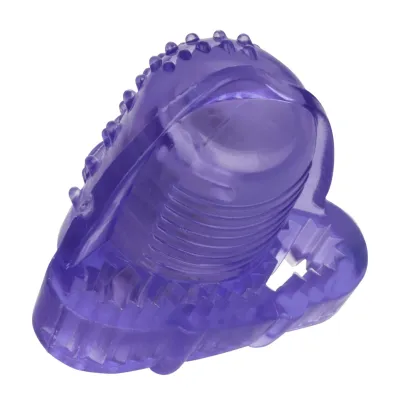 Foil Pack Vibrating Tongue Teaser Purple