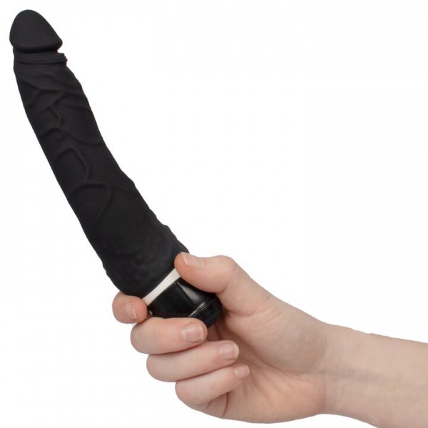 Cock Tease Black 7 Function Rechargeable Dildo – 8 Inch
