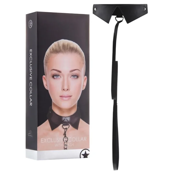 Exclusive Collar & Leash Black