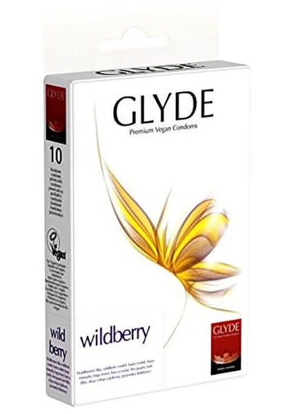 Glyde Ultra Flavored Vegan Condoms - 10 Pack