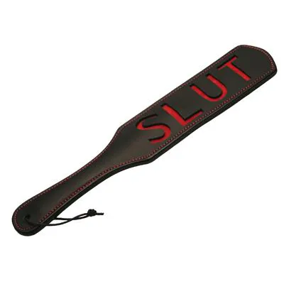 Slut Paddle Black