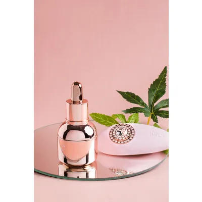 High On Love Objects Of Desire 2 Piece Intimate Gift Set with Hemp Seed Oil Palm Massager