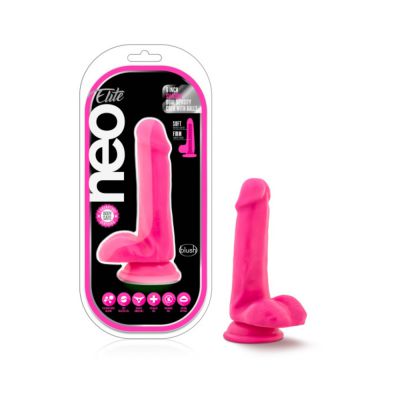 Neo Elite 6 inches Silicone Dual Density Cock Balls