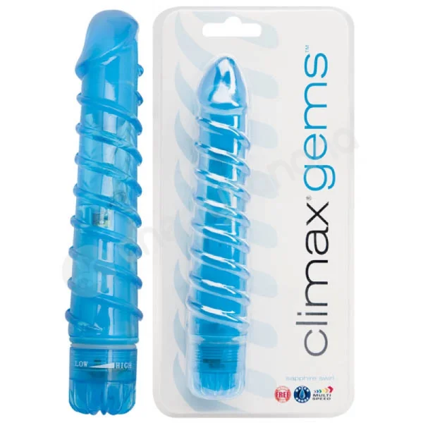 Climax Gems - Sapphire Swirl - Vibrator
