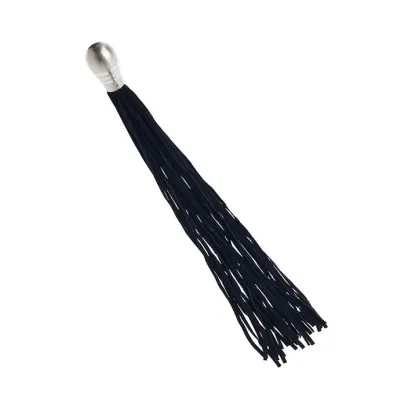 Bound X Suede Flogger With Metal Ball Handle