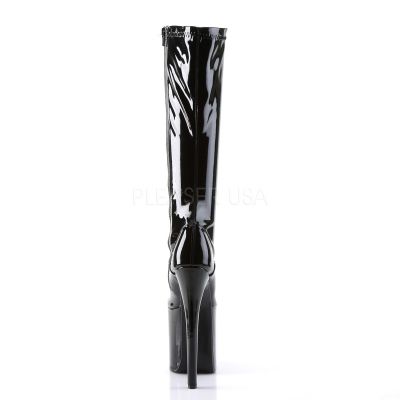 7 1 4 inches Heel 4 1 4 inches PF Strech Knee High Boot Side Zip