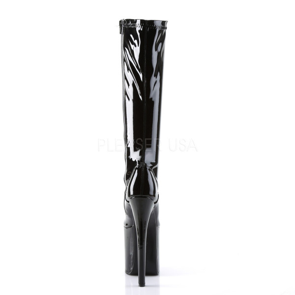 7 1/4 inches Heel, 4 1/4 inches PF Strech Knee High Boot, Side Zip — image 4 of 4
