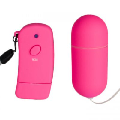 Pink Power 10 Function Remote Control Vibrating Love Egg