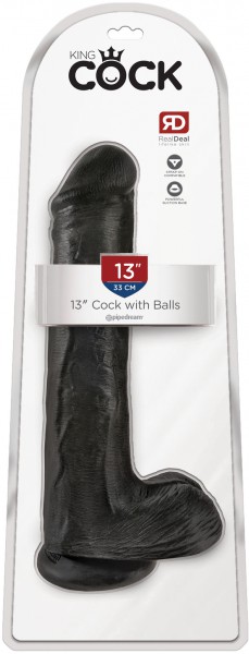13" Cock + Balls