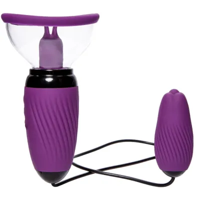 Bondara Plumper Purple 10 Function Vibrating Pussy Pump Love Egg