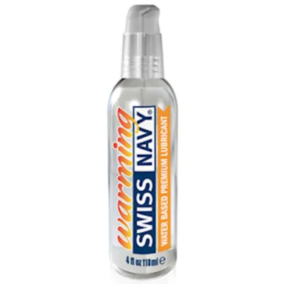 Swiss Navy Warming Lubricant 4oz 118ml 4oz