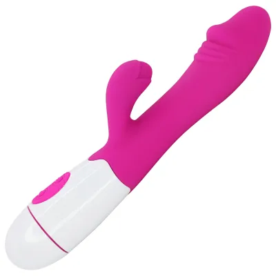 Silicone Dual Action Power Vibrator