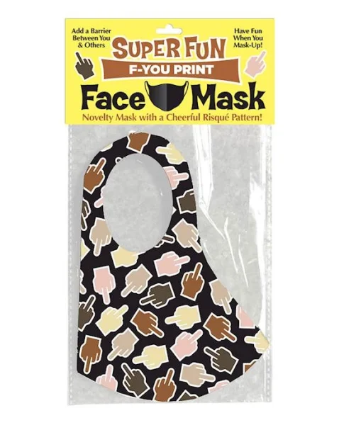 Super Fun F U Finger Mask