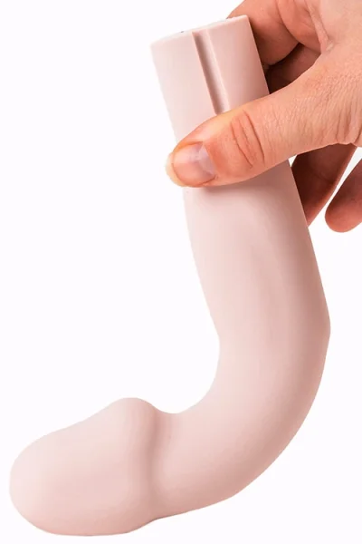 Velvet Brands Smartee 7" Vibrating Dildo plus Long Reach Handle