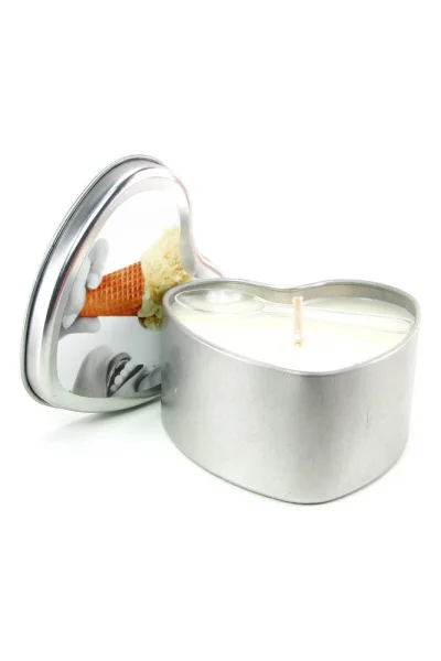 Edible Massage Oil Heart Candle 4oz/113.4g