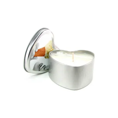 Edible Massage Oil Heart Candle 4oz 113 4g