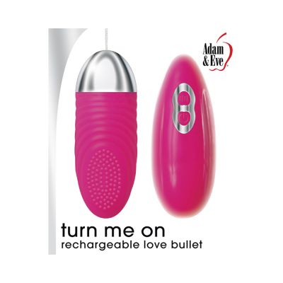 Adam Eve Turn Me On Rechargeable Love Bullet