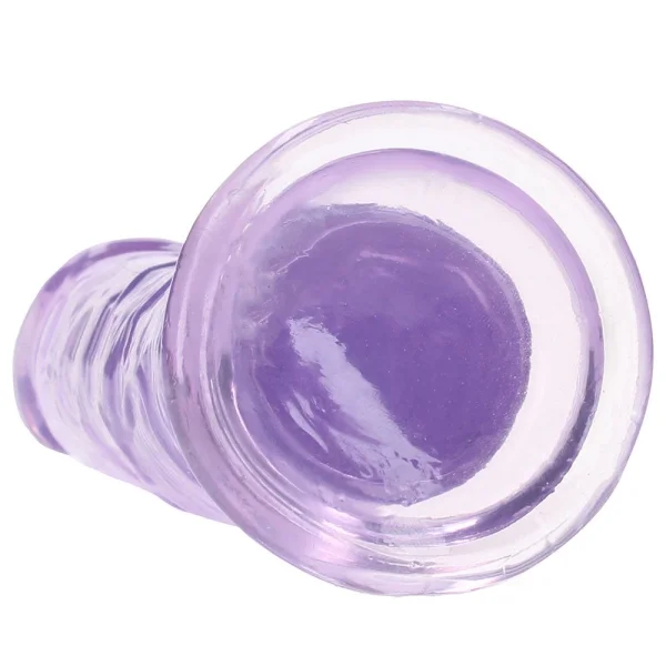 RealRock Crystal Clear Jelly 8 Inch Dildo