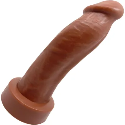 BIG Daddy Duncan XL 9 Platinum Silicone Realistic Dildo By Dee s Big Daddies Chocolate
