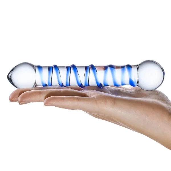 Glas 8-inch G Spot Glass Dildo