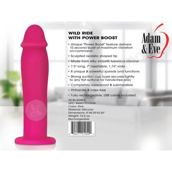 Adam & Eve The Wild Ride Vibrator