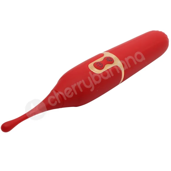 Cherry Banana Double Lover 7 Speed Spiro Tip Vibrator