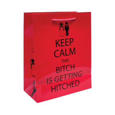 Keep Calm This Bitch Is Getting Hitched Gift Bag