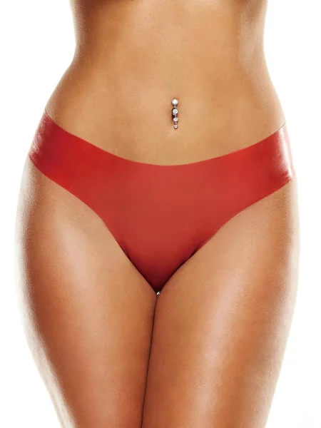 Premium Latex Red Brazilian Panties — image 5 of 8