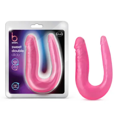 B Yours Sweet Double Dildo Pink