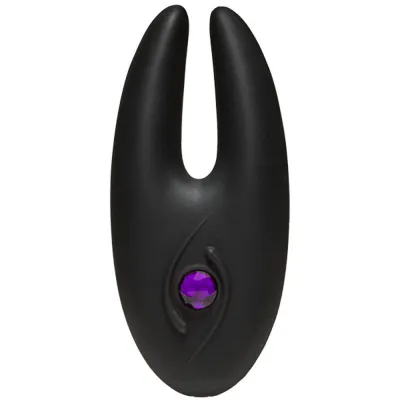 Body Bling Clit Cuddler Mini Vibe in Second Skin Silicone Purple