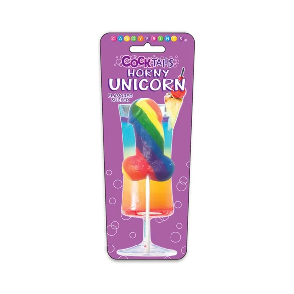 Horny Unicorn Cocktail Sucker Rainbow