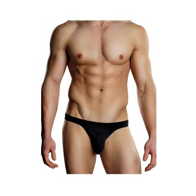 Male Power Bong Thong Underwear Black L XL