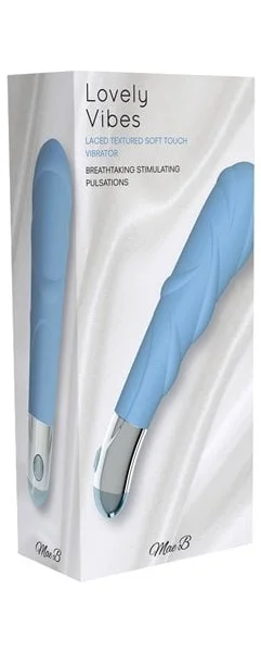 Lovely Vibes Laced Textured Soft Touch Vibrator — image 4 of 4