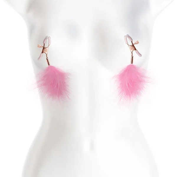 Bound Feather Nipple Clamps