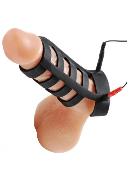 Zeus Electorsex Power Cage E-Stim Cock And Ball Sheath — image 6 of 8