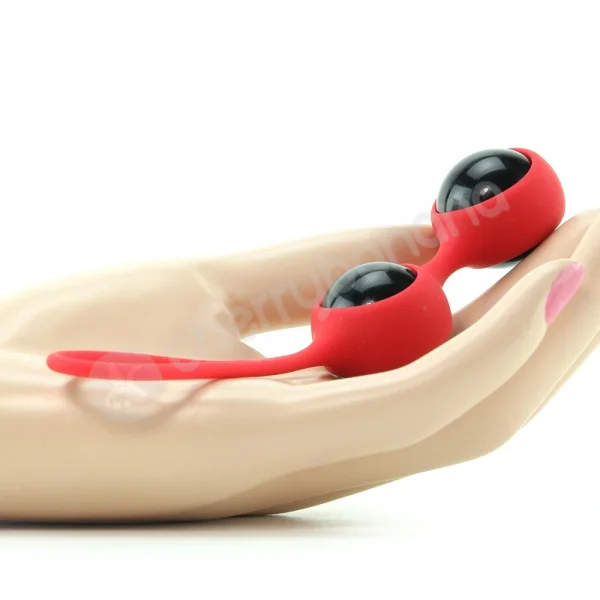 Scarlet Couture Glass Duo Balls