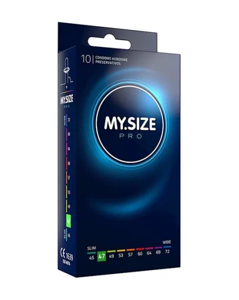 My Size Pro 47mm Condoms 10 Pack - 10 Pc