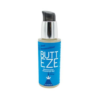 Butt Eze Anal Desensitizing Lubricant With Hemp Seed Oil 2 0 Oz Bottle