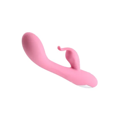 Adam and Eve 7 6 Rechargeable Slimline Rabbit Vibrator with Flicker Tip