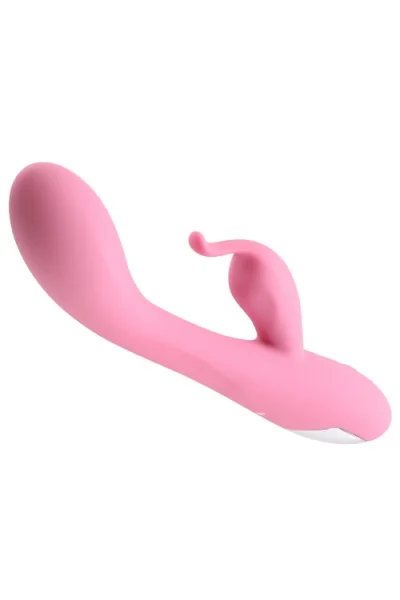Adam and Eve 7.6" Rechargeable Slimline Rabbit Vibrator with Flicker Tip