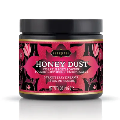 Kama Sutra Honey Dust Strawberry Dreams Body Powder 6oz