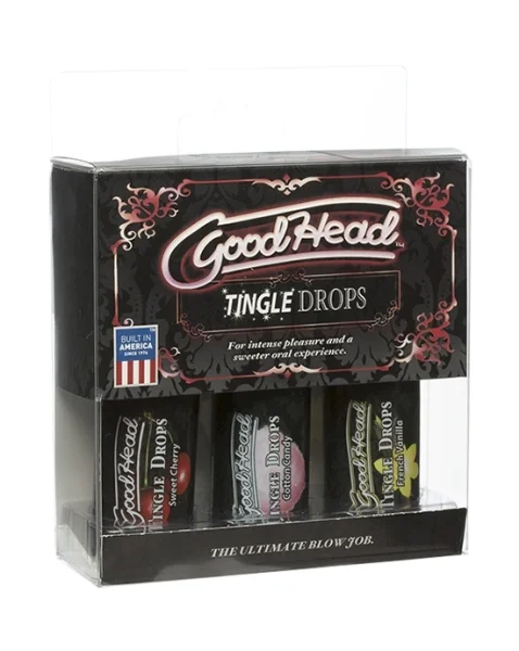 Goodhead tingle drops 3 pack