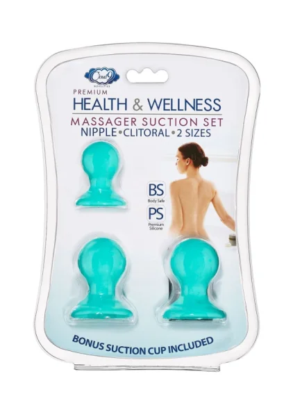 Health and Wellness Nipple and Clitoral Massager Suction Set — image 4 of 18