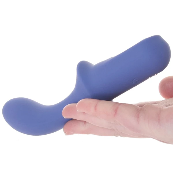 Desire Fortuna Rechargeable Silicone G-Spot Vibrator - Blue
